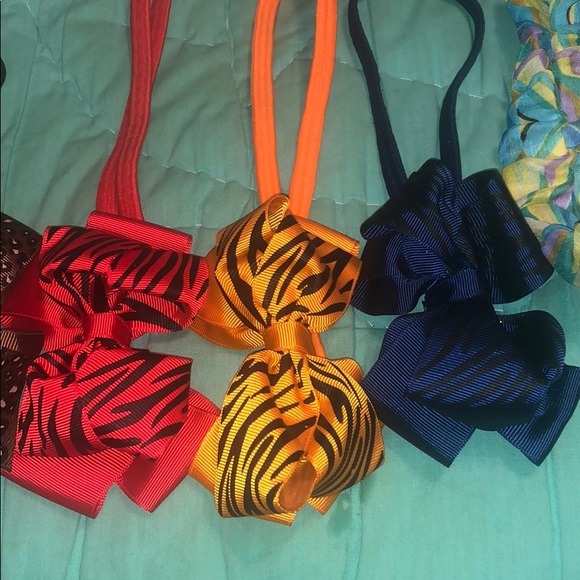 Bundle of 7 hardly worn bow headbands - Picture 4 of 8